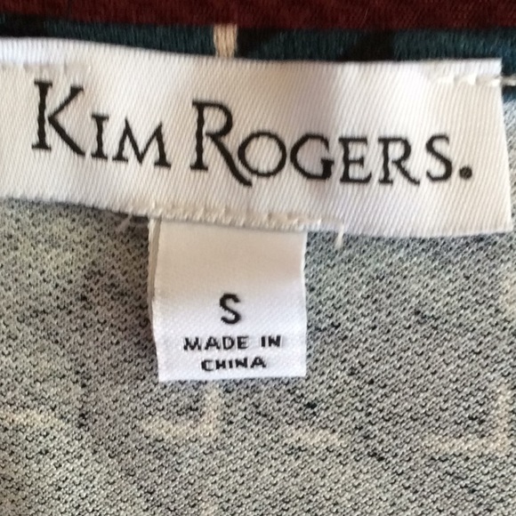🌷Fab Kim Rogers long sleeve top, NWT - Picture 5 of 6